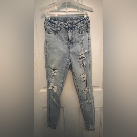 American Eagle Curvy Super Hi-Rise Jegging size 4 - Picture 1 of 1